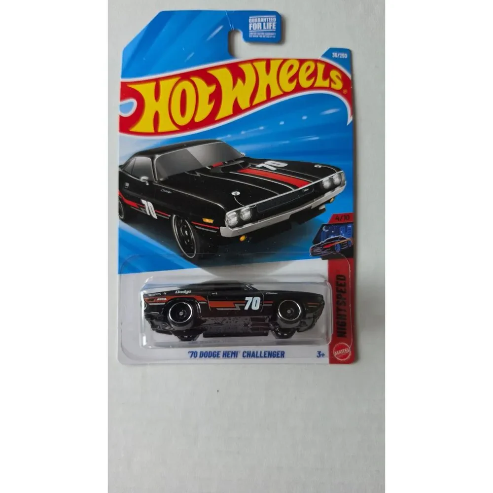 Hot Wheels 4-Car Bundle - Night Speed Assortment - Diecast Toy Vehicles - New